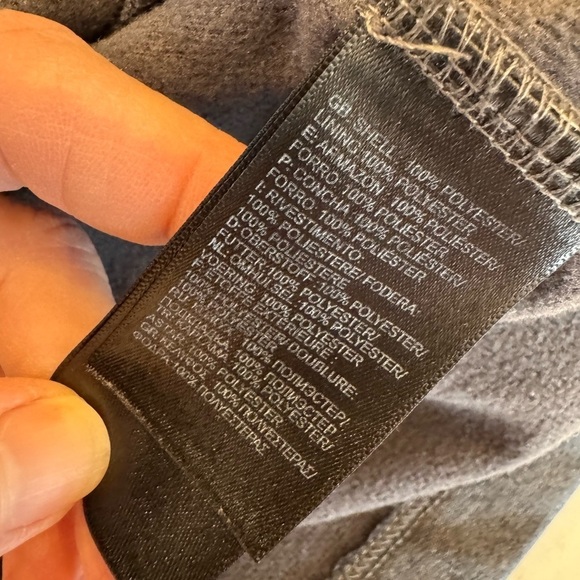 The North Face Men's Extended Size High Collar Quarter Zip with Pocket / XXL - Picture 5 of 10